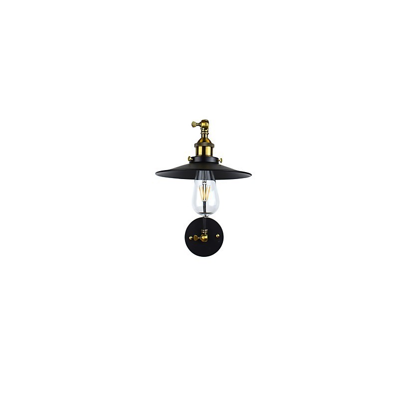 Lámpara de pared con pintura clásica tradicional rústica tipo cabaña para luces de pared empotradas.
