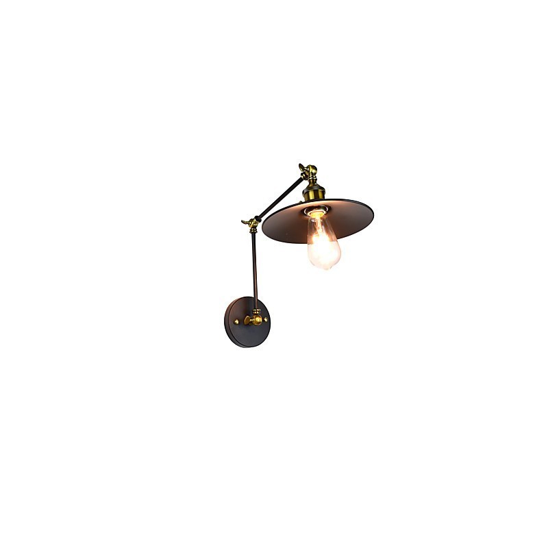 Lámpara de pared con pintura clásica tradicional rústica tipo cabaña para luces de pared empotradas.