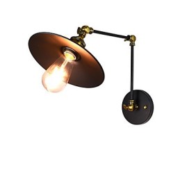 Lámpara de pared con pintura clásica tradicional rústica tipo cabaña para luces de pared empotradas.