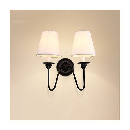 Apliques de pared con luz ambiental de estilo rústico Lodge con acabado en óxido negro para protección ocular. Apliques de pared con luz ambiental de estilo rústico Lodge con acabado en óxido negro para protección ocular.