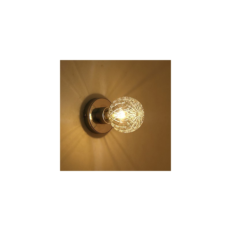 Pintura contemporánea moderna integrada para apliques de pared con luz ambiental.