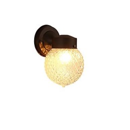 Aplique de pared moderno contemporáneo con acabado en óxido negro, ideal para apliques de pared con luz ambiental de estilo mini.
