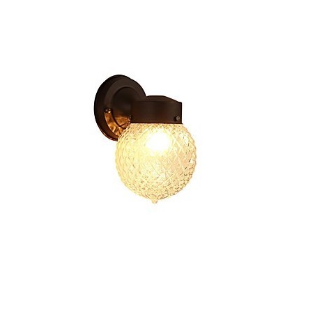 Aplique de pared moderno contemporáneo con acabado en óxido negro, ideal para apliques de pared con luz ambiental de estilo mini. Aplique de pared moderno contemporáneo con acabado en óxido negro, ideal para apliques de pared con luz ambiental de estilo mini.