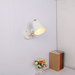 Pintura contemporánea moderna para apliques de pared con luz ambiental.