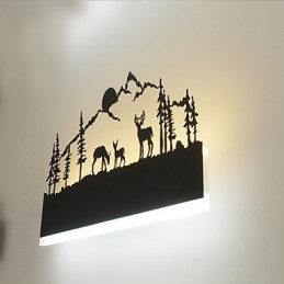 Función integrada para apliques de pared con luz ambiental Lámpara de pared