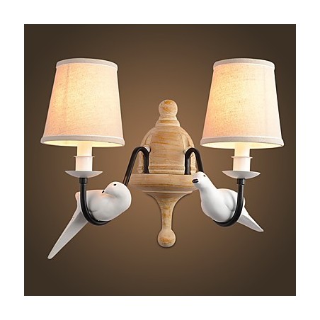 Apliques de pared con luz ambiental de pintura vintage sencilla de estilo rústico Apliques de pared con luz ambiental de pintura vintage sencilla de estilo rústico