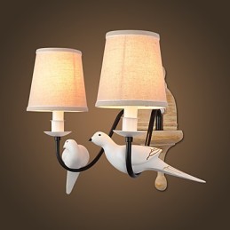 Apliques de pared con luz ambiental de pintura vintage sencilla de estilo rústico