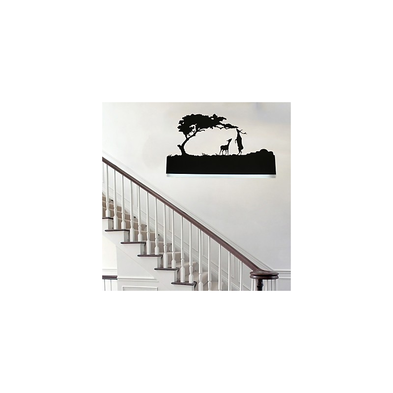 Lámpara de noche, lámpara de pared, lámpara europea creativa moderna minimalista para dormitorio infantil, lámpara de escalera, lámpara frontal de espejo