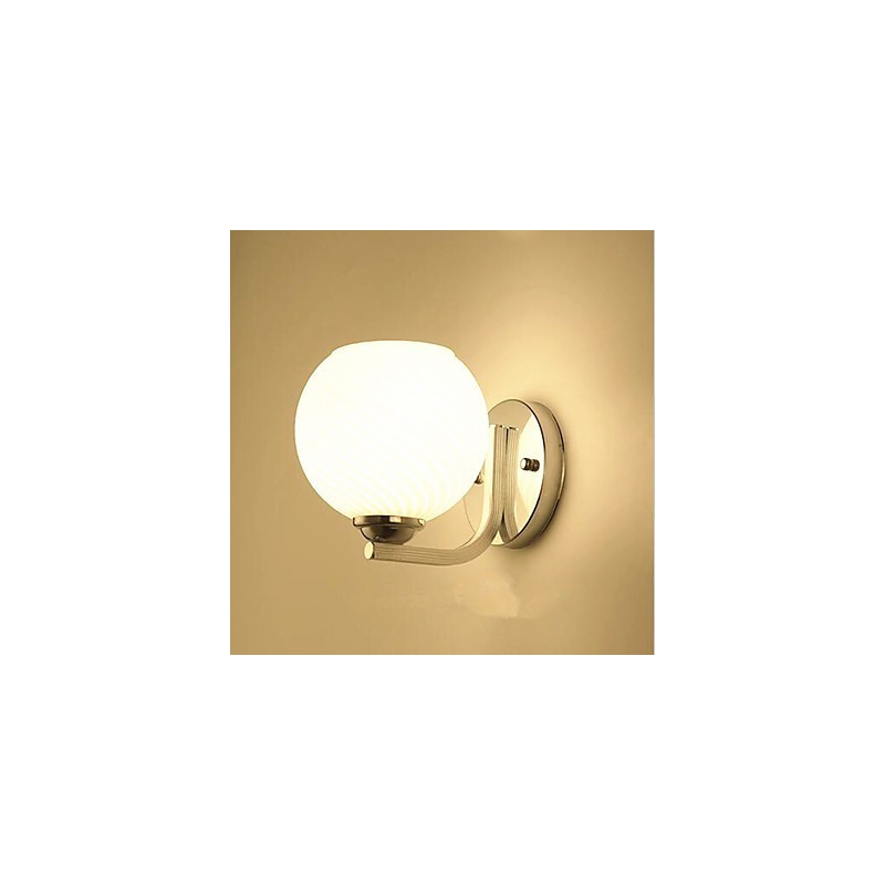 Apliques de pared con luz ambiental, protección ocular y brazo oscilante, con diseño electrochapado moderno y contemporáneo simple.