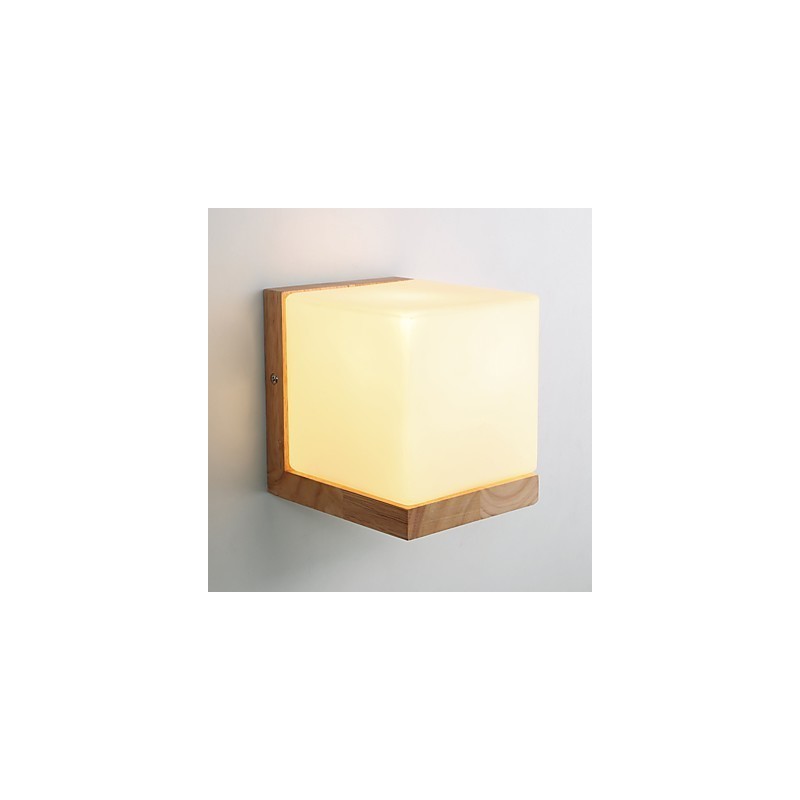 Lámpara de pared creativa para balcón, estilo novedoso, estilo campestre, con protección para los ojos, luz ambiental, apliques de noche