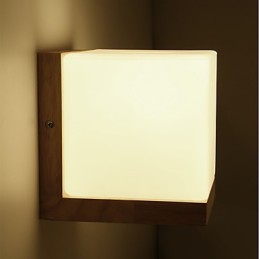 Lámpara de pared creativa para balcón, estilo novedoso, estilo campestre, con protección para los ojos, luz ambiental, apliques de noche