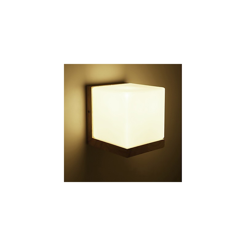 Lámpara de pared creativa para balcón, estilo novedoso, estilo campestre, con protección para los ojos, luz ambiental, apliques de noche