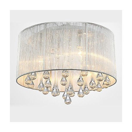Lámpara de techo moderna de cristal de 4 luces Lámpara de techo moderna de cristal de 4 luces