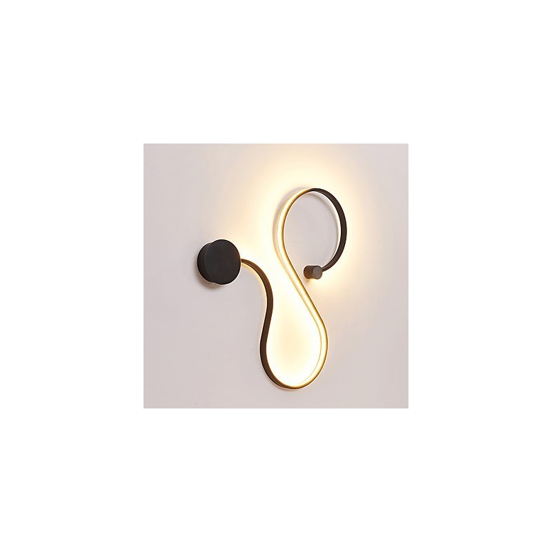 Lámparas de pared modernas de metal creativas para sala de estar, pasillo, dormitorio, habitaciones de hotel, iluminación decorativa de noche