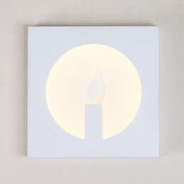 Apliques de pared modernos contemporáneos integrados para luz ambiental Lámpara de pared