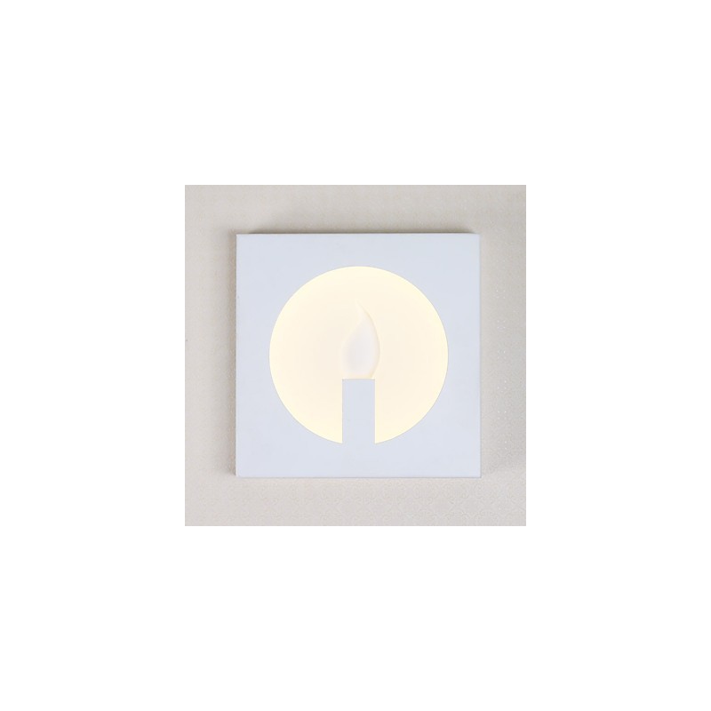 Apliques de pared modernos contemporáneos integrados para luz ambiental Lámpara de pared