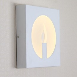 Apliques de pared modernos contemporáneos integrados para luz ambiental Lámpara de pared