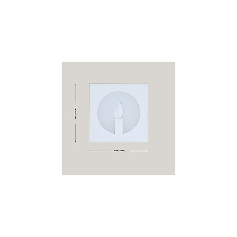 Apliques de pared modernos contemporáneos integrados para luz ambiental Lámpara de pared