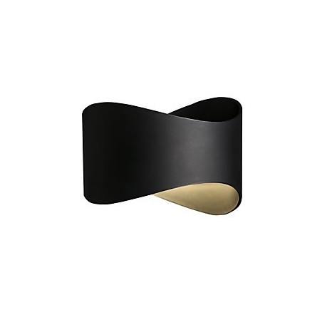 Aplique de pared con luz ambiental de estilo mini con acabado de óxido negro contemporáneo moderno Aplique de pared con luz ambiental de estilo mini con acabado de óxido negro contemporáneo moderno
