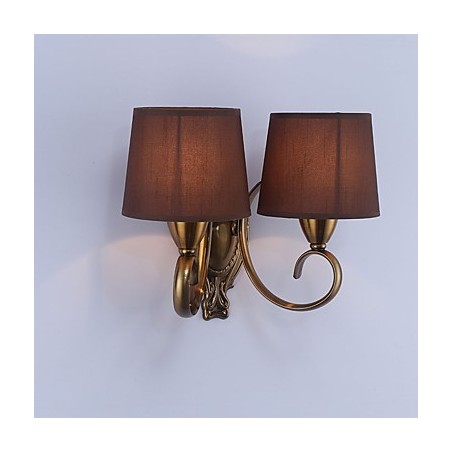 Apliques de pared con luz empotrada, clásicos tradicionales, galvanizados, para protección ocular.