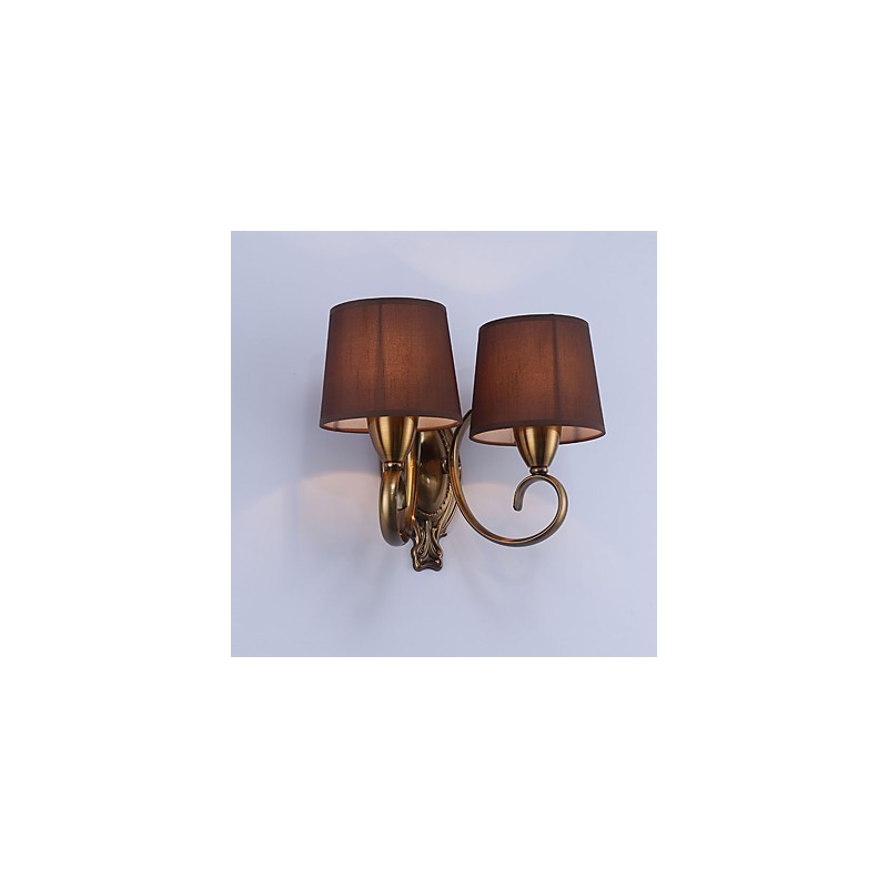 Apliques de pared con luz empotrada, clásicos tradicionales, galvanizados, para protección ocular.