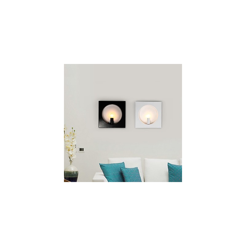 Apliques de pared con luz ambiental de estilo mini con pintura contemporánea moderna