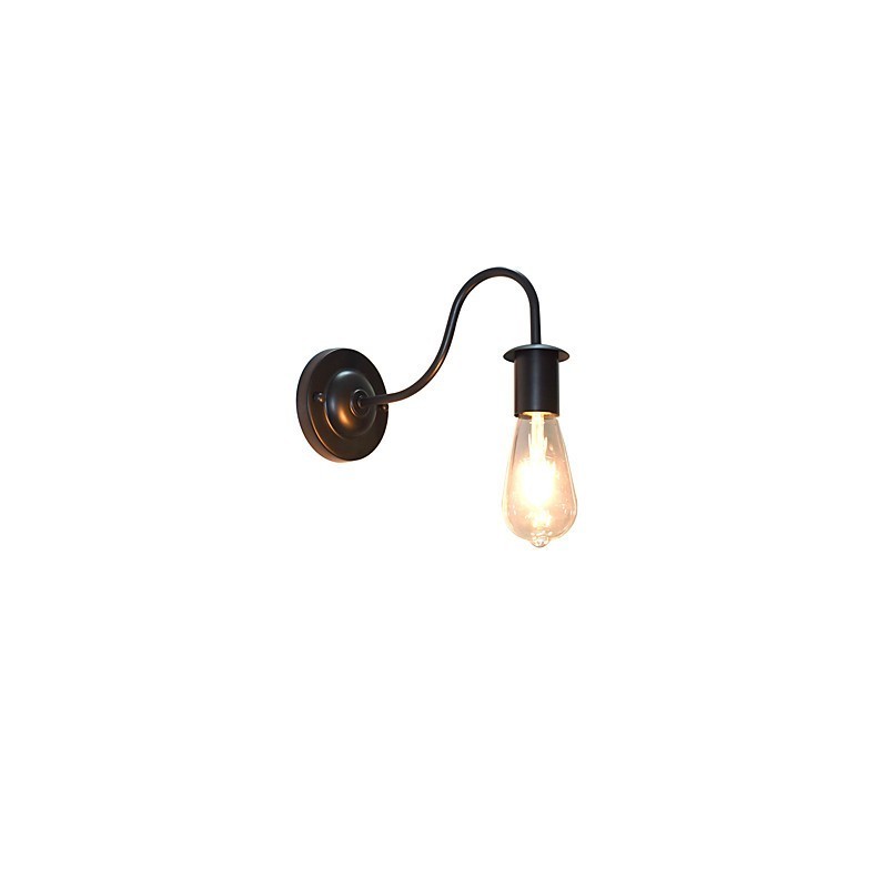 Aplique de pared con luz empotrada, pintura clásica tradicional rústica de Lodge
