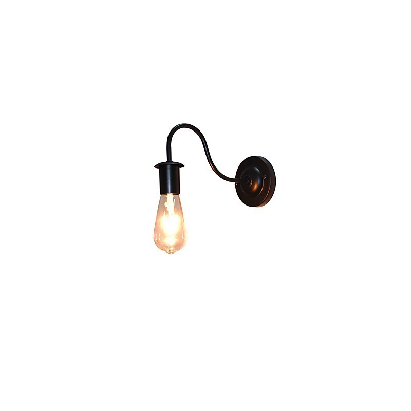 Aplique de pared con luz empotrada, pintura clásica tradicional rústica de Lodge
