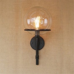 Pintura retro novedosa de estilo campestre para protección ocular con luz ambiental.