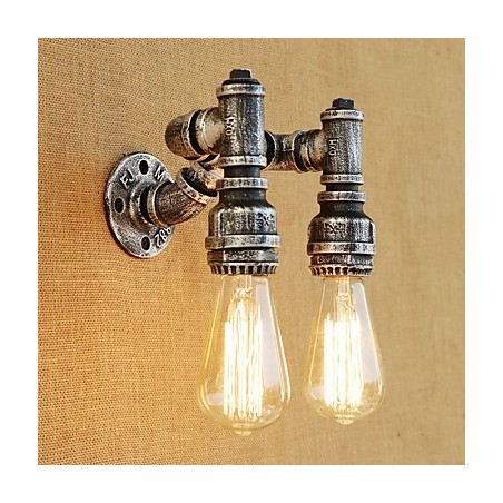 Aplique de pared con luz ambiental de brazo oscilante con pintura retro campestre Aplique de pared con luz ambiental de brazo oscilante con pintura retro campestre