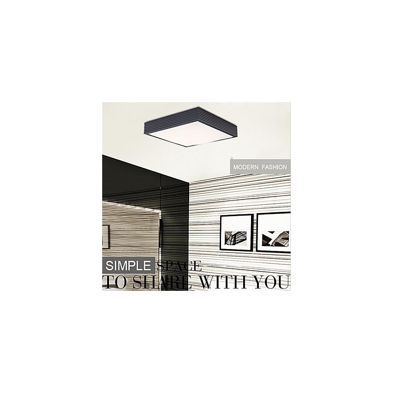 Cuadro moderno contemporáneo de metal empotrado