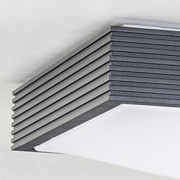 Cuadro moderno contemporáneo de metal empotrado