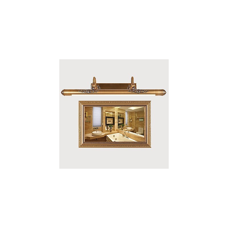 Lámpara de espejo moderna contemporánea tradicional clásica rústica estilo cabaña vintage latón antiguo característica para