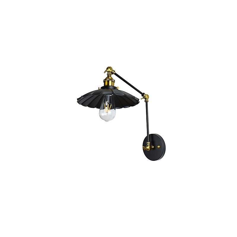 Lámpara de pared con pintura clásica tradicional rústica tipo cabaña para luces de pared empotradas.