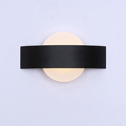 Pintura contemporánea moderna integrada para apliques de pared con luz ambiental.