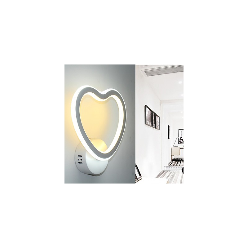 Lámpara de pared minimalista moderna para sala de estar, fondo de pared, dormitorio, mesita de noche, pasillo, creativa, de aluminio, de moda.