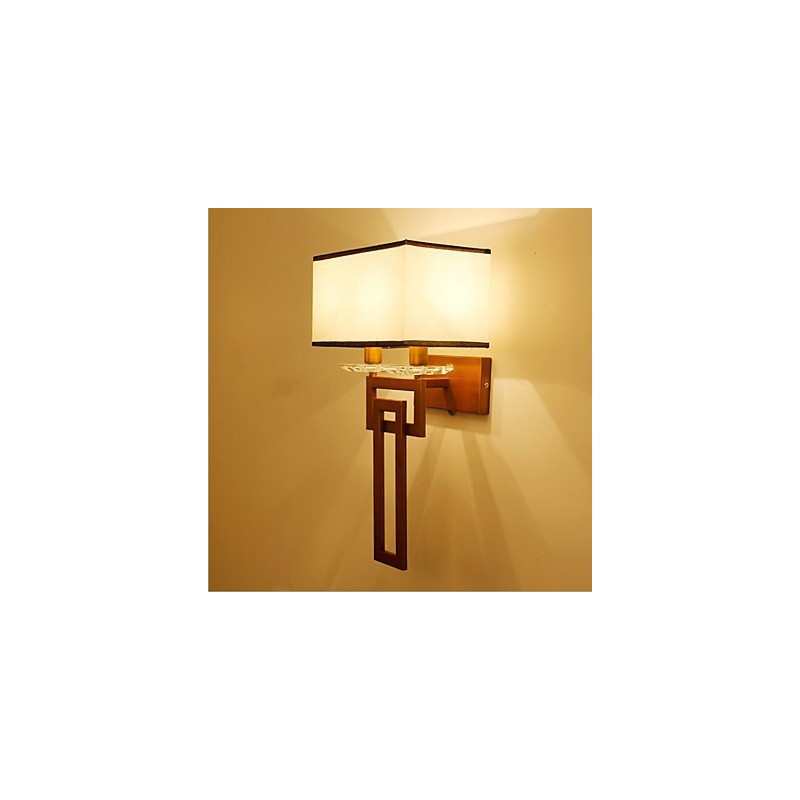 Pintura contemporánea moderna integrada para apliques de pared con luz ambiental.