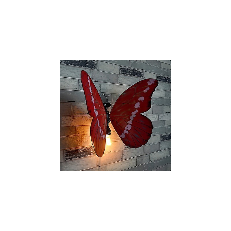 Pintura contemporánea moderna integrada para apliques de pared con luz ambiental.
