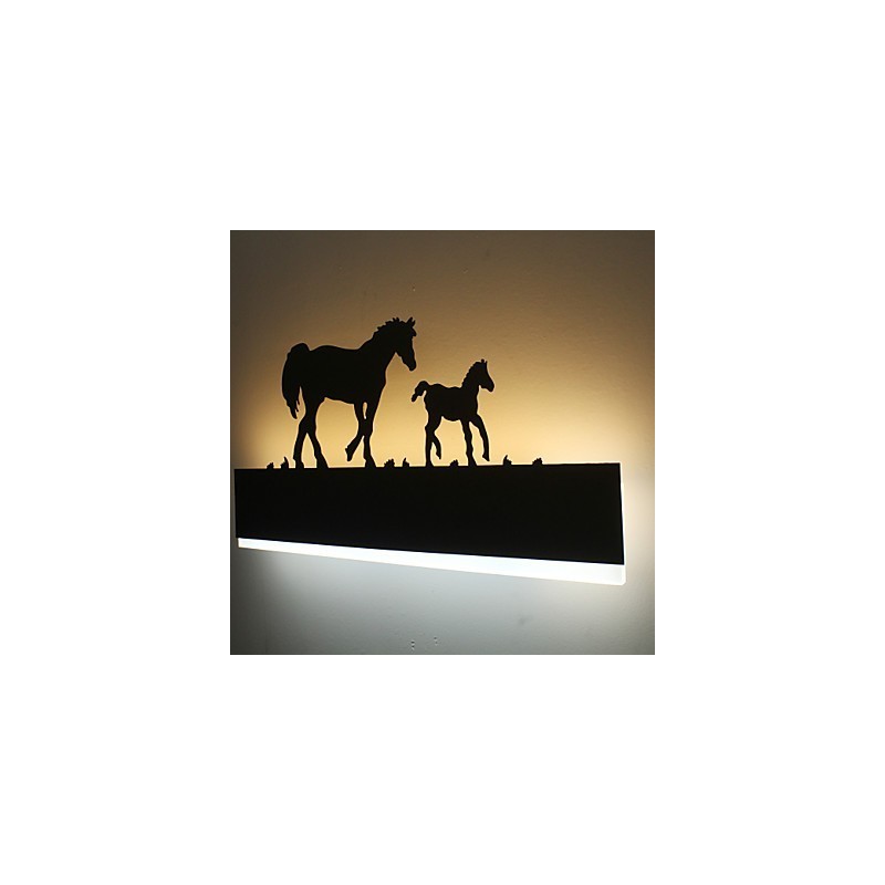 La nueva lámpara de pared de acrílico con personalidad creativa, iluminación decorativa, lámpara de dormitorio minimalista moderna, lámpara de noche.
