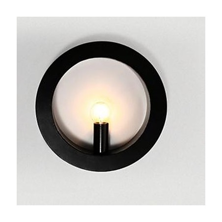 Nueva lámpara de pared de hierro forjado, venta al por mayor, lámpara de pared redonda para sofá o sala de estar.