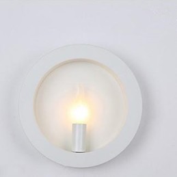 Nueva lámpara de pared de hierro forjado, venta al por mayor, lámpara de pared redonda para sofá o sala de estar.