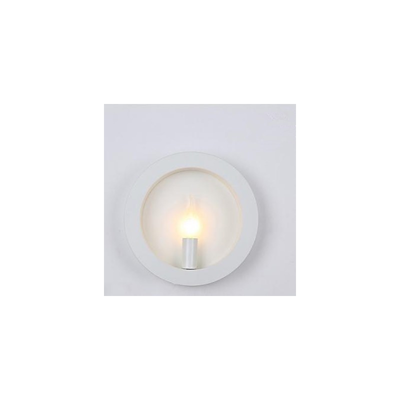 Nueva lámpara de pared de hierro forjado, venta al por mayor, lámpara de pared redonda para sofá o sala de estar.