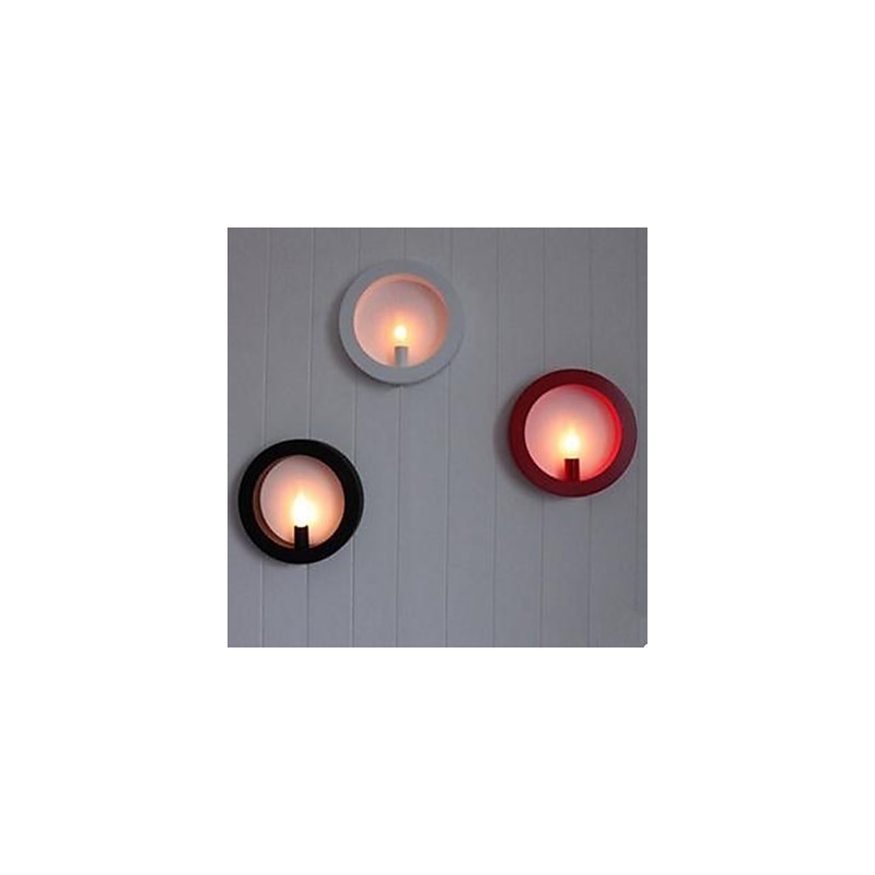 Nueva lámpara de pared de hierro forjado, venta al por mayor, lámpara de pared redonda para sofá o sala de estar.