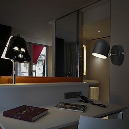 Apliques de pared con luz ambiental contemporánea moderna y característica