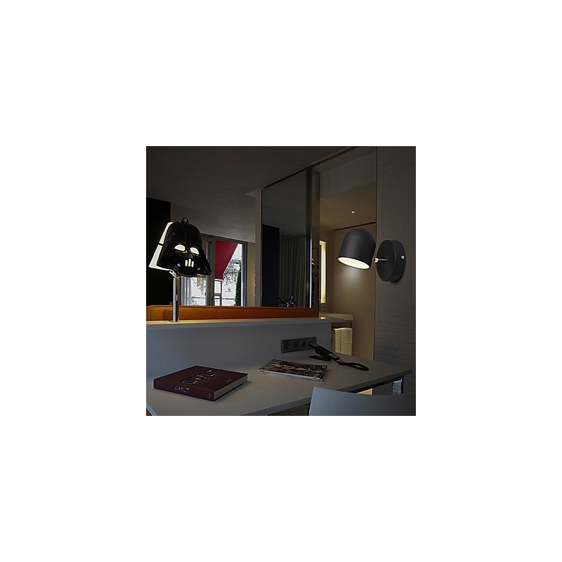 Apliques de pared con luz ambiental contemporánea moderna y característica