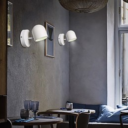 Apliques de pared con luz ambiental contemporánea moderna y característica
