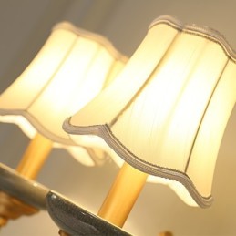 Aplique de pared de latón clásico tradicional de estilo campestre simple para apliques de pared de estilo mini, luz de pared de PU