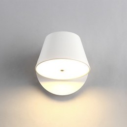 Apliques de pared con luz ambiental contemporánea moderna y característica