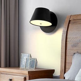 Apliques de pared con luz ambiental contemporánea moderna y característica