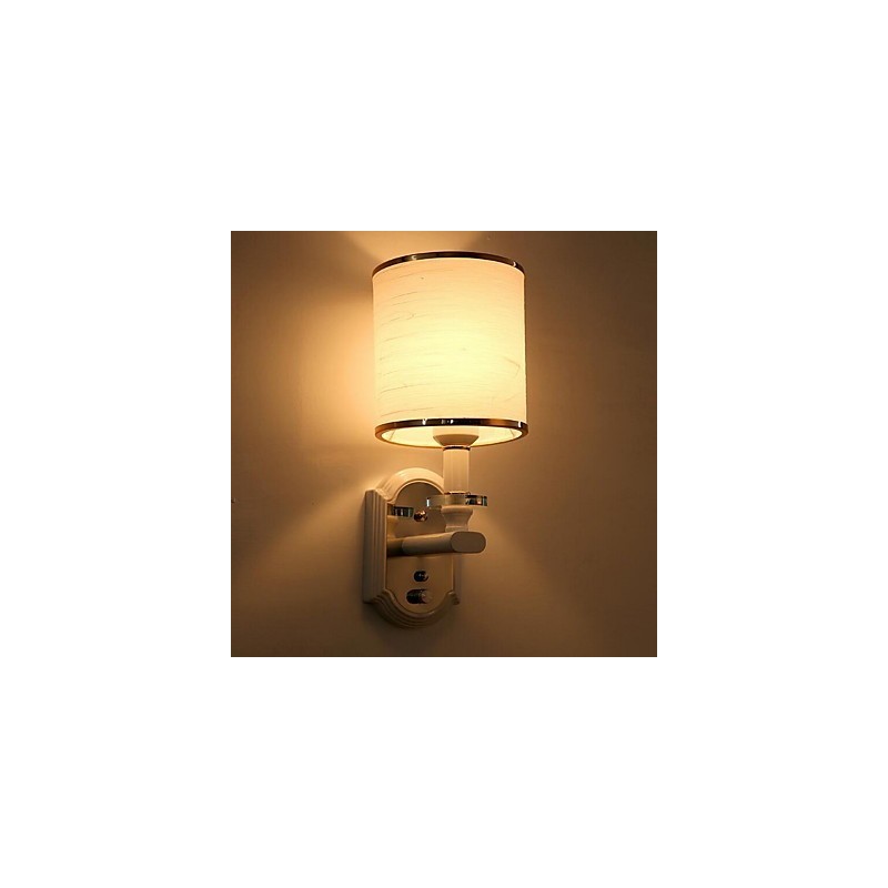 Apliques de pared modernos, contemporáneos, con acabado galvanizado y luz descendente